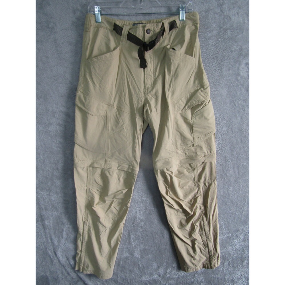 Scheels Outfitters Convertible Cargo Pants Mens 30 Tan Excellent Hiking Outdoor